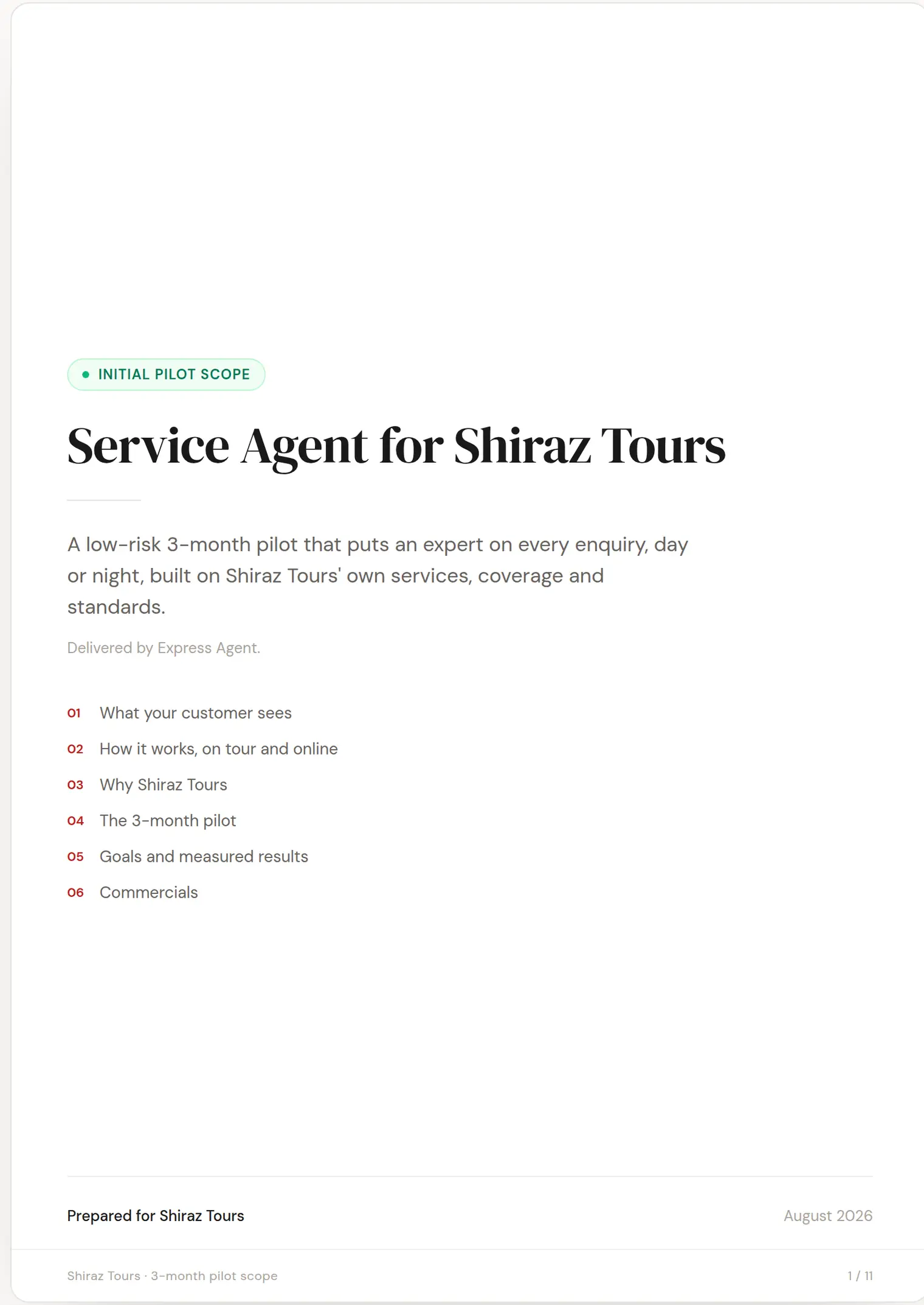 Shiraz Tours slide 1: Service Agent for Shiraz Tours